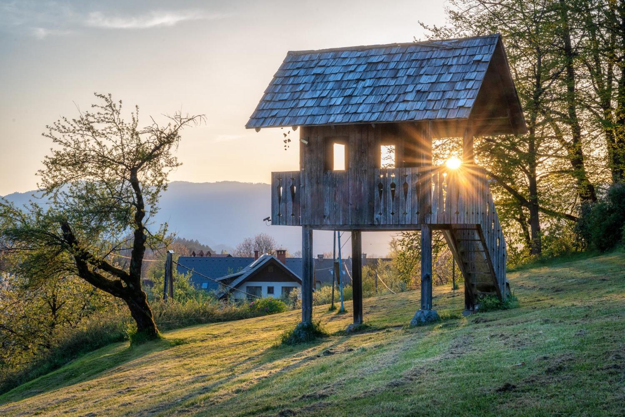 Stara Soncna Hisa Apartment Radovljica Exterior foto